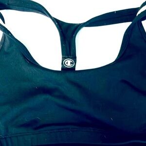 Champion Black Sports Bra